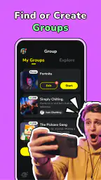CastChat - Match & Voice Chat screenshot