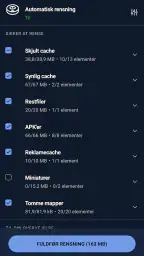 CCleaner – oprydningssoftware screenshot
