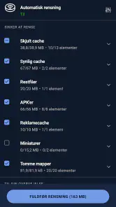 CCleaner – oprydningssoftware screenshot