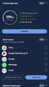 CCleaner – oprydningssoftware screenshot