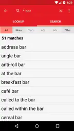 Chambers Dictionary screenshot