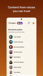 Chaptrs - Islamic Audiobooks screenshot