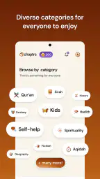 Chaptrs - Islamic Audiobooks screenshot
