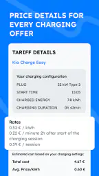 Chargeprice: EV map & prices screenshot