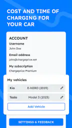 Chargeprice: EV map & prices screenshot