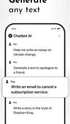 Chatbot AI - Search Assistant screenshot