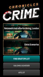 Chronicles of Crime screenshot
