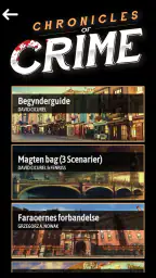 Chronicles of Crime screenshot
