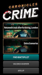 Chronicles of Crime screenshot