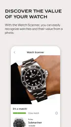 Chrono24: Markedsplads for ure screenshot