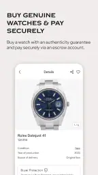 Chrono24: Markedsplads for ure screenshot