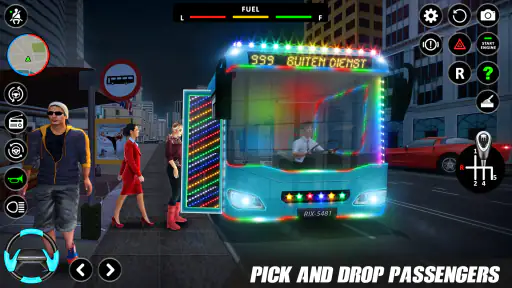City Coach Bus Parkeringsspil screenshot
