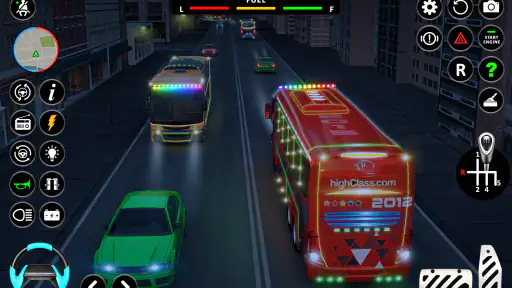 City Coach Bus Parkeringsspil screenshot