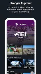 ClipMyHorse.TV & FEI.TV screenshot