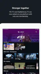 ClipMyHorse.TV & FEI.TV screenshot