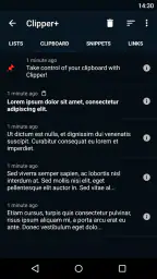 Clipper+: Clipboard Manager screenshot