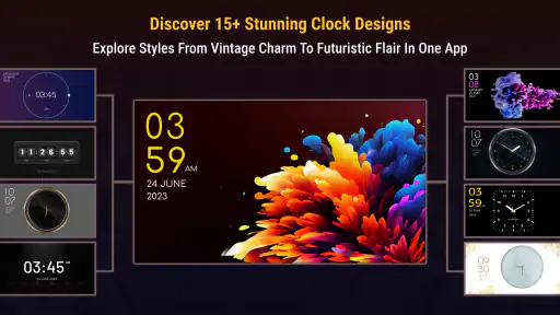 Clock Faces – Screen saver screenshot