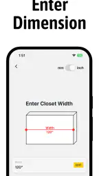 Closet Design App screenshot