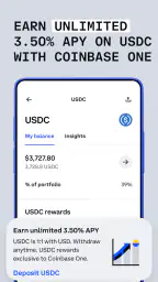 Coinbase - Bitcoin Wallet screenshot