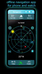 Compass GPS Navigation Wear OS screenshot