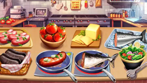 Cooking Big - Madlavningsspil screenshot
