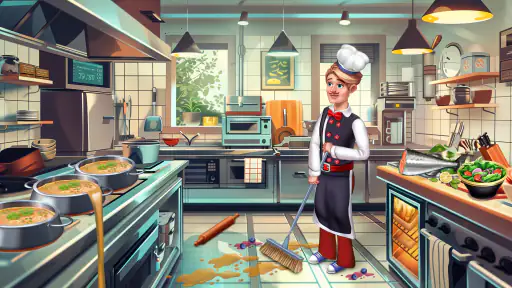 Cooking Big - Madlavningsspil screenshot