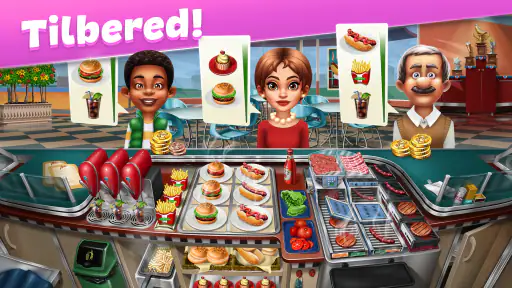 Cooking Fever: Restaurant Spil screenshot
