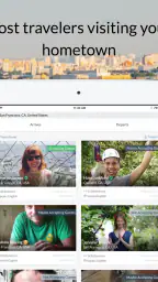 Couchsurfing Travel App screenshot