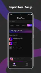 CrispTone: Offline Music screenshot