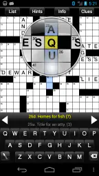 Crosswords screenshot