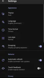 Currency Converter screenshot