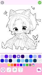 Cute Drawing : Anime Color Fan screenshot