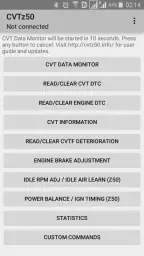 CVTz50 screenshot