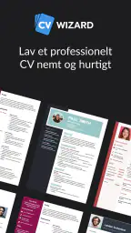 CVwizard: Lav CV online med AI screenshot