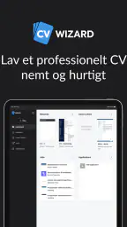 CVwizard: Lav CV online med AI screenshot