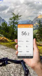 Cykel tracker & computer screenshot