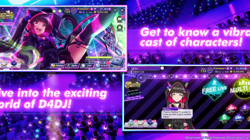 D4DJ Groovy Mix screenshot