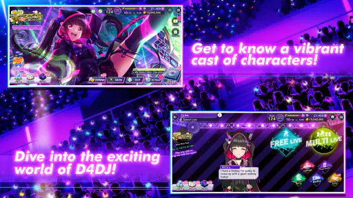 D4DJ Groovy Mix screenshot