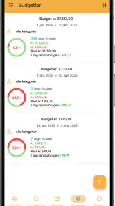 Daglige udgifter — My Budget screenshot
