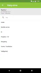 Dalux FM HelpDesk screenshot