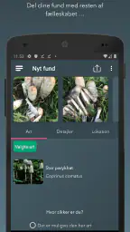 Danmarks svampeatlas screenshot