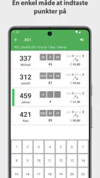 Dart Scoretavler Scores Tæller screenshot