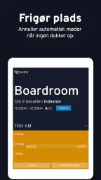 Dash - Mødelokal Display screenshot