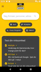 De Gule Sider - Søg • Opdag screenshot