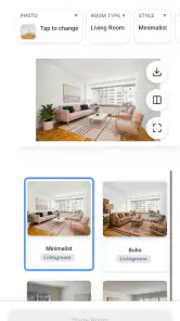 Decor8AI Interior Design screenshot