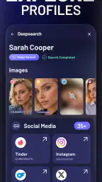 DeepSearch AI People Finder screenshot
