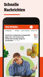 DER SPIEGEL - Nachrichten screenshot