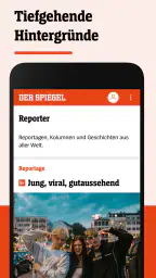 DER SPIEGEL - Nachrichten screenshot