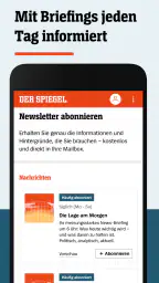 DER SPIEGEL - Nachrichten screenshot