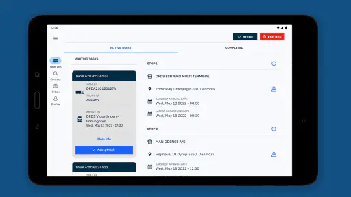 DFDS - Logistics Driver screenshot